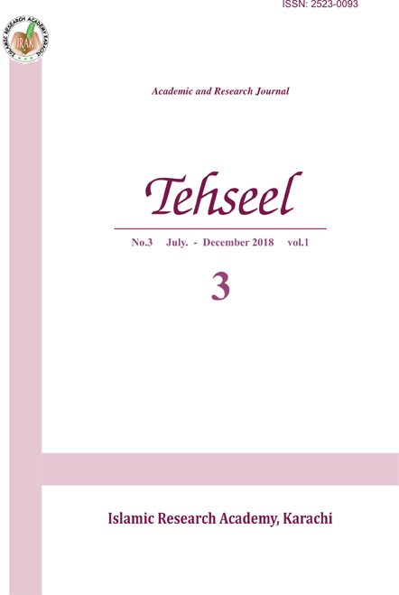 					View No. 03 (2018): Tehseel
				